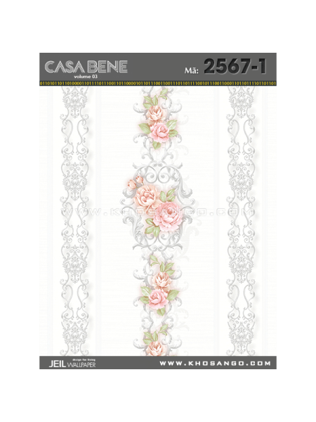 Giấy dán tường Casa Bene 2567-1 Giấy dán tường Casa Bene 2567-1