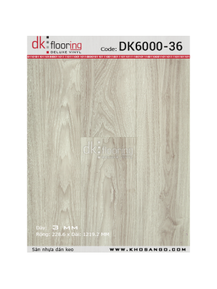 Sàn nhựa dán keo DK6000-36 Sàn nhựa dán keo DK6000-36