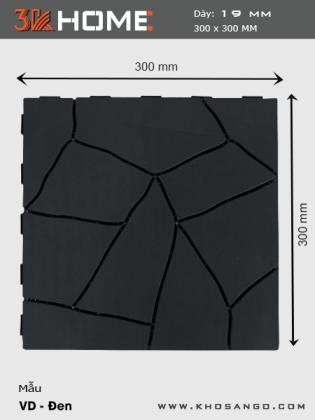 Vỉ Nhựa Lót Sàn VD - Đen Vỉ Nhựa Lót Sàn VD - Đen