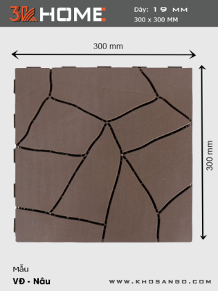 Vỉ Nhựa Lót Sàn VD - Nâu Vỉ Nhựa Lót Sàn VD - Nâu