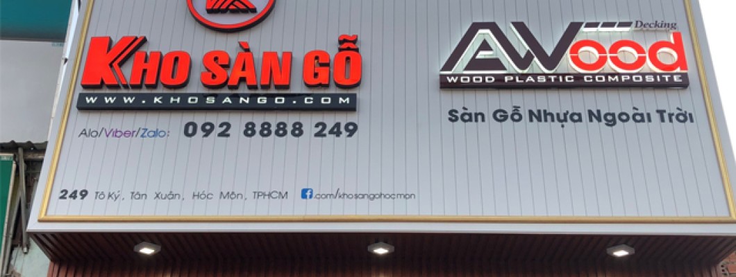 Khai trương kho sàn gỗ Hóc Môn