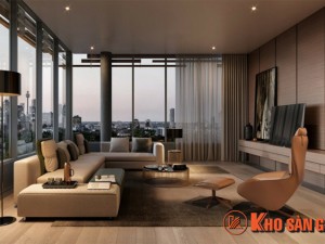 Top 20 mẫu sàn gỗ phòng khách hiện đại sang trọng