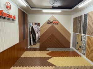 Xu hướng dùng sàn gỗ Dream Classy ghép xương cá cho không gian nội thất cách điệu 