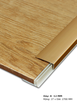 Nẹp nhôm APH3 Golden 8-12mm Nẹp nhôm APH3 Golden 8-12mm