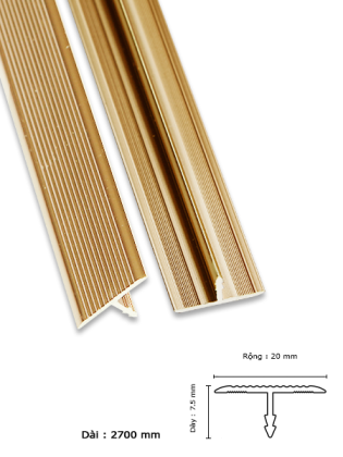 Nẹp nhôm KF GT203D Nẹp nhôm KF GT203D