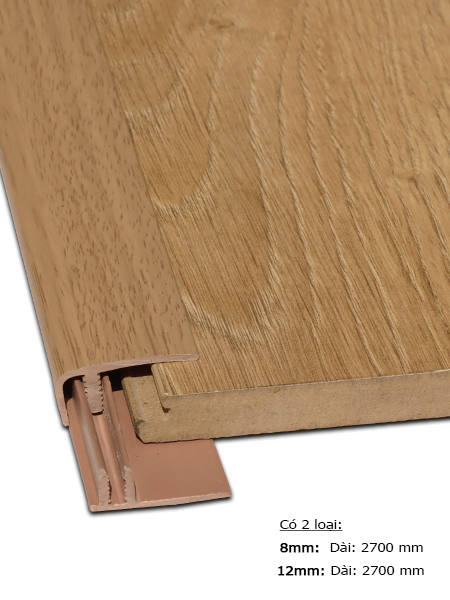 Nẹp nhựa kết thúc KT-005 - 12MM Nẹp nhựa kết thúc KT-005 - 12MM