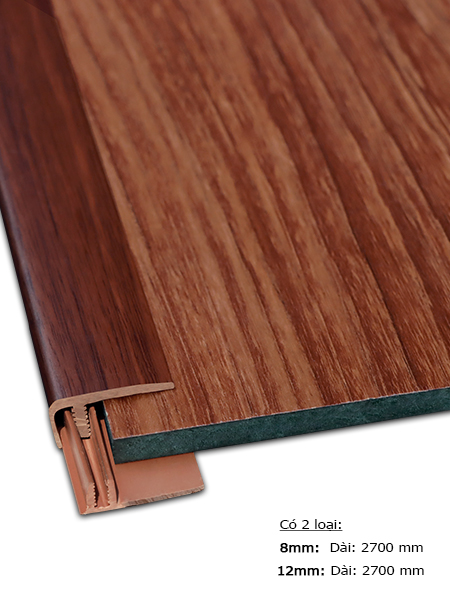 Nẹp nhựa kết thúc KT-138 - 8MM Nẹp nhựa kết thúc KT-138 - 8MM