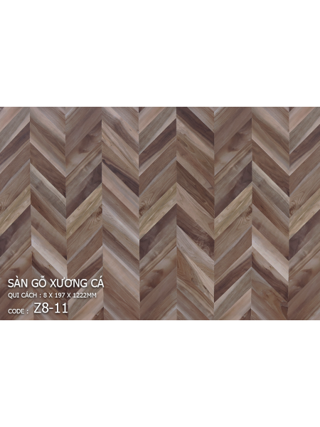 Sàn gỗ Xương Cá 3K ART Z8-11 Sàn gỗ Xương Cá 3K ART Z8-11