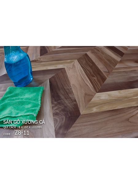 Sàn gỗ Xương Cá 3K ART Z8-11 Sàn gỗ Xương Cá 3K ART Z8-11