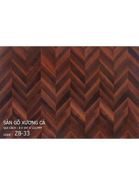 Sàn gỗ Xương Cá 3K ART Z8-33 Sàn gỗ Xương Cá 3K ART Z8-33