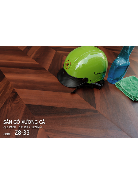 Sàn gỗ Xương Cá 3K ART Z8-33 Sàn gỗ Xương Cá 3K ART Z8-33