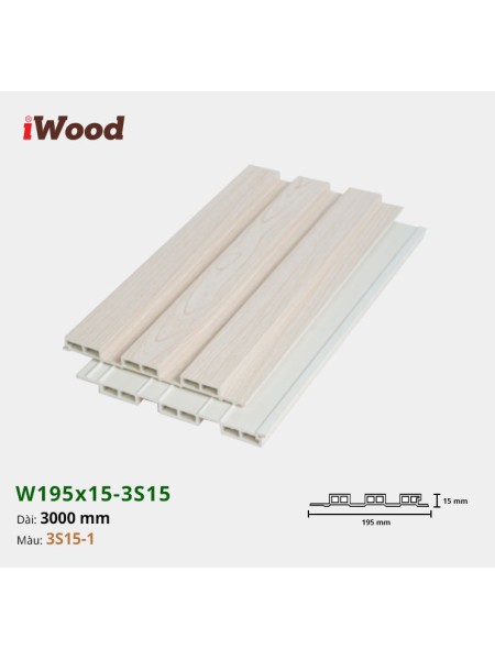 3K WPC W195x15-3S15-1 3K WPC W195x15-3S15-1