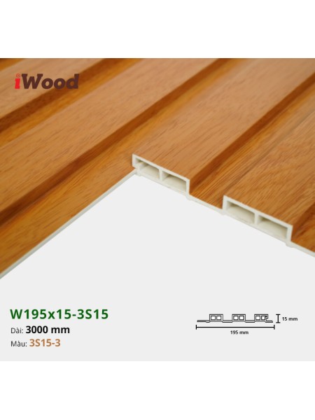 3K WPC W195x15-3S15-3 3K WPC W195x15-3S15-3