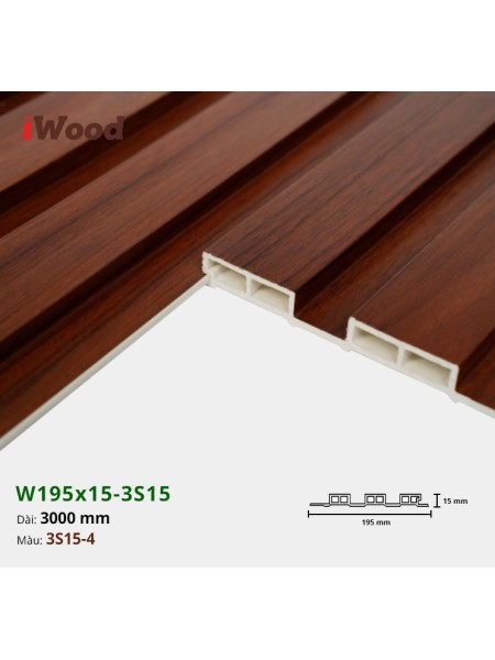 3K WPC W195x15-3S15-4 3K WPC W195x15-3S15-4