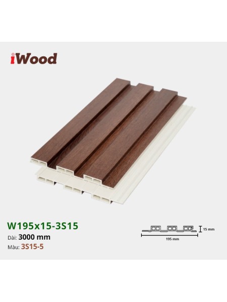 3K WPC W195x15-3S15-5 3K WPC W195x15-3S15-5