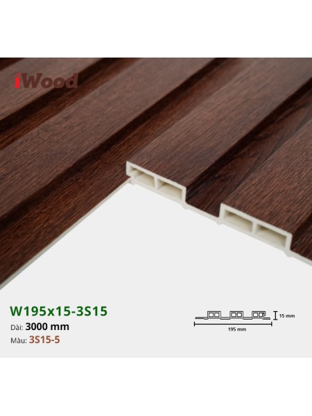 3K WPC W195x15-3S15-5 3K WPC W195x15-3S15-5