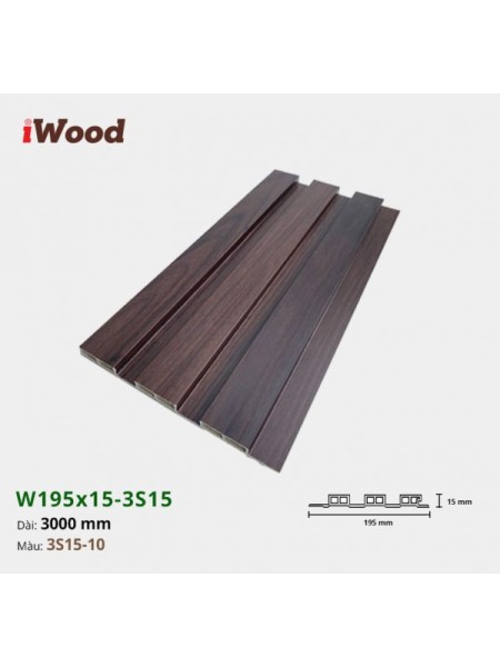 3K WPC W195x15-3S15-10 3K WPC W195x15-3S15-10