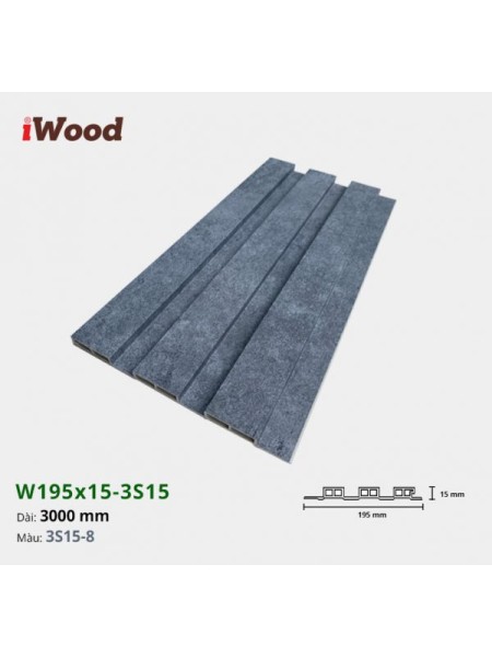 3K WPC W195x15-3S15-8 3K WPC W195x15-3S15-8