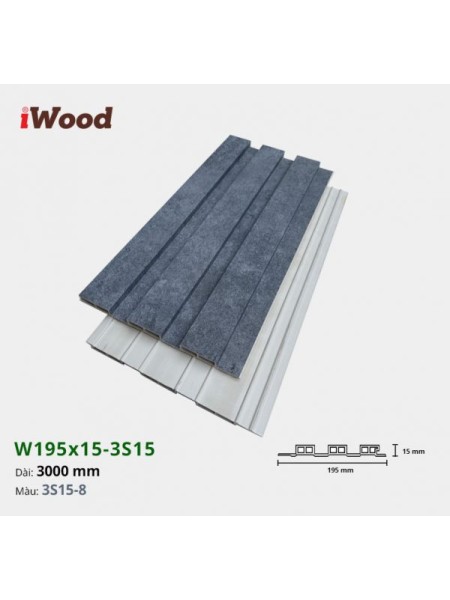 3K WPC W195x15-3S15-8 3K WPC W195x15-3S15-8