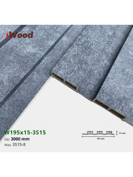 3K WPC W195x15-3S15-8 3K WPC W195x15-3S15-8