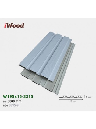 3K WPC W195x15-3S15-9 3K WPC W195x15-3S15-9