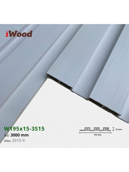 3K WPC W195x15-3S15-9 3K WPC W195x15-3S15-9