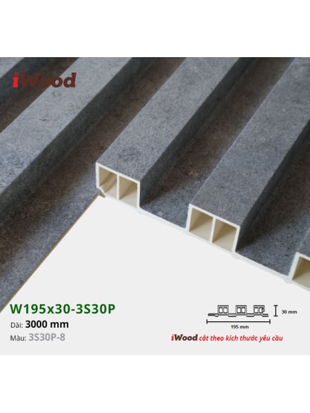 3K WPC W195x30-3S30P-8 3K WPC W195x30-3S30P-8