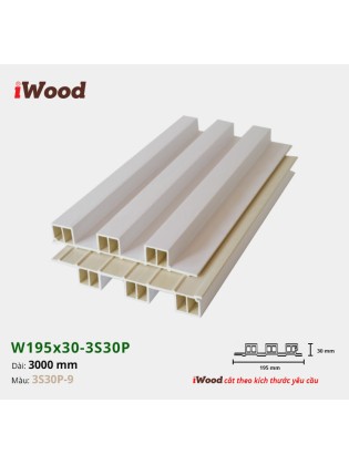 3K WPC W195x30-3S30P-9 3K WPC W195x30-3S30P-9