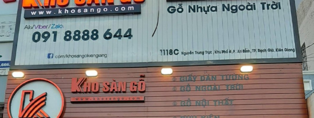 Kho Sàn Gỗ Kiên Giang 