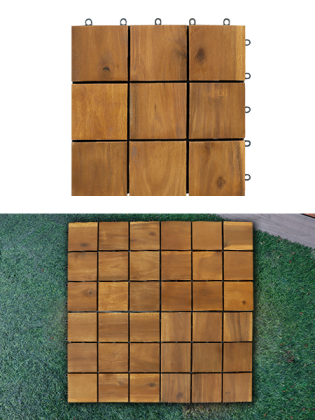 Vỉ Gỗ Tràm Bông Vàng TBV300-V9 Vỉ Gỗ Tràm Bông Vàng TBV300-V9