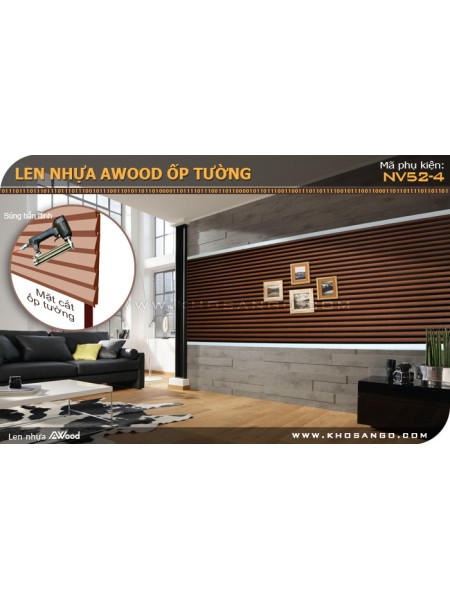 Gỗ ốp tường Awood NV52-4 Gỗ ốp tường Awood NV52-4