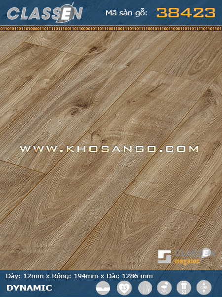 Sàn gỗ Classen 38423 Sàn gỗ Classen 38423