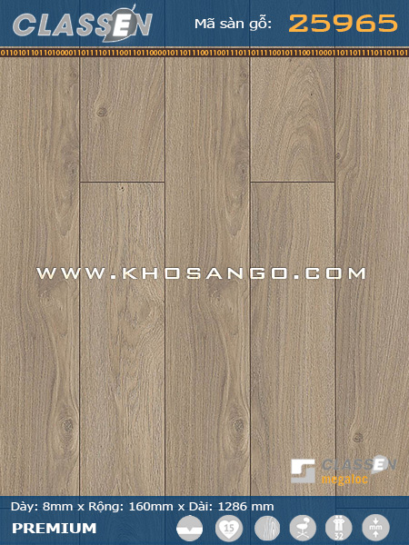 Sàn gỗ Classen 25965 Sàn gỗ Classen 25965