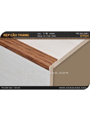 Nẹp nhôm cầu thang CT04 Nẹp nhôm cầu thang CT04