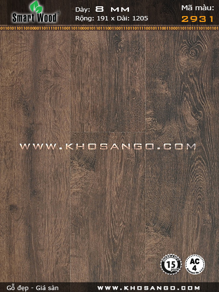 Sàn gỗ Smartwood 2931 Sàn gỗ Smartwood 2931