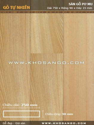 Sàn gỗ Pơmu 750mm Sàn gỗ Pơmu 750mm