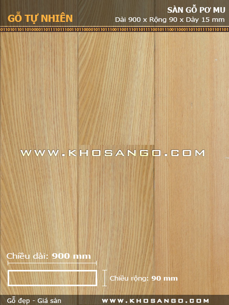 Sàn gỗ Pơmu 900mm Sàn gỗ Pơmu 900mm