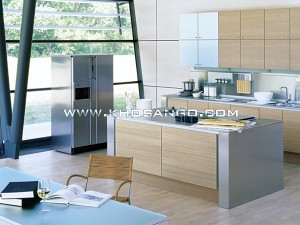 Lựa chọn sàn gỗ lót sàn phòng bếp thoáng mát