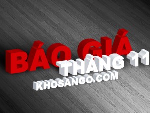 Bảng báo giá sàn gỗ tháng 11/2014