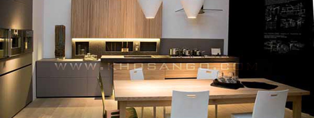 Gỗ ốp tường phòng bếp Gỗ ốp tường phòng bếp