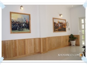 Mẫu thiết kế lamri gỗ ốp tường cho ngôi nhà Việt