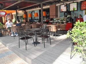 Xem bộ sưu tập sàn gỗ lót sàn quán coffee ngoài trời