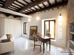 Sàn gỗ công nghiệp lót sàn cho căn hộ có diện tích hẹp