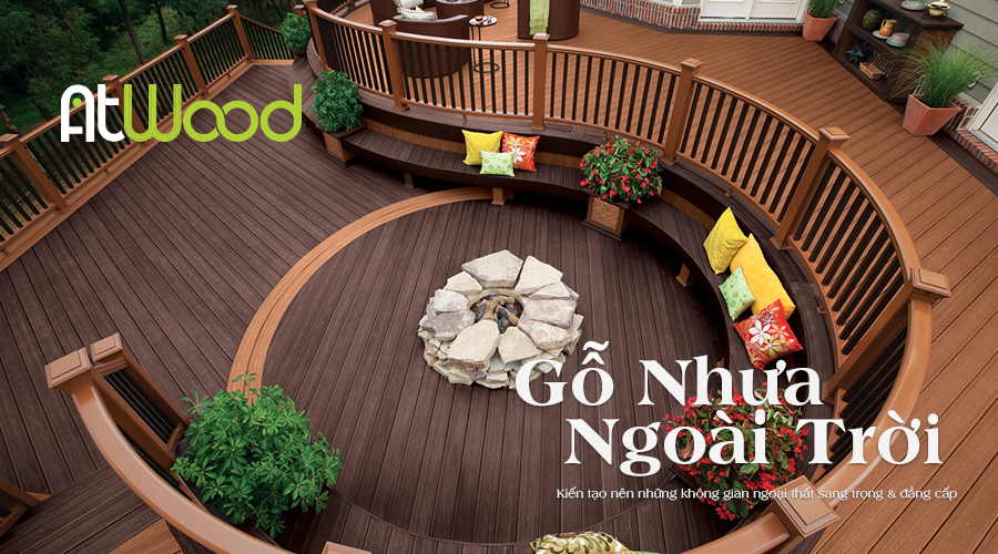 Gỗ nhựa ngoài trời AWood Gỗ nhựa ngoài trời AWood
