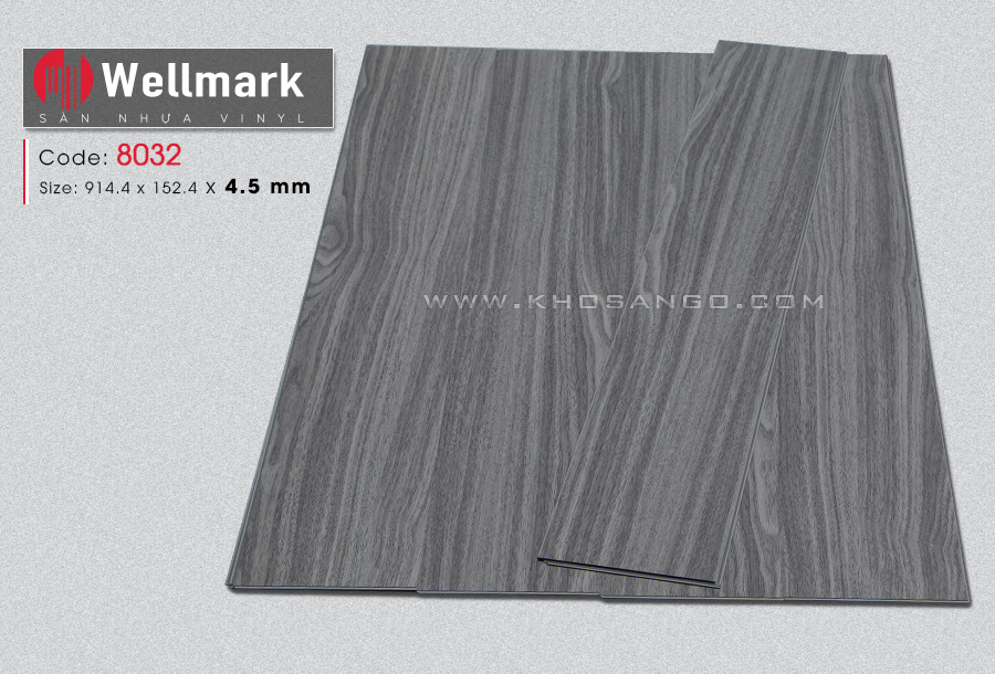 Sàn nhựa hèm khóa wellmark 8032 Sàn nhựa hèm khóa wellmark 8032