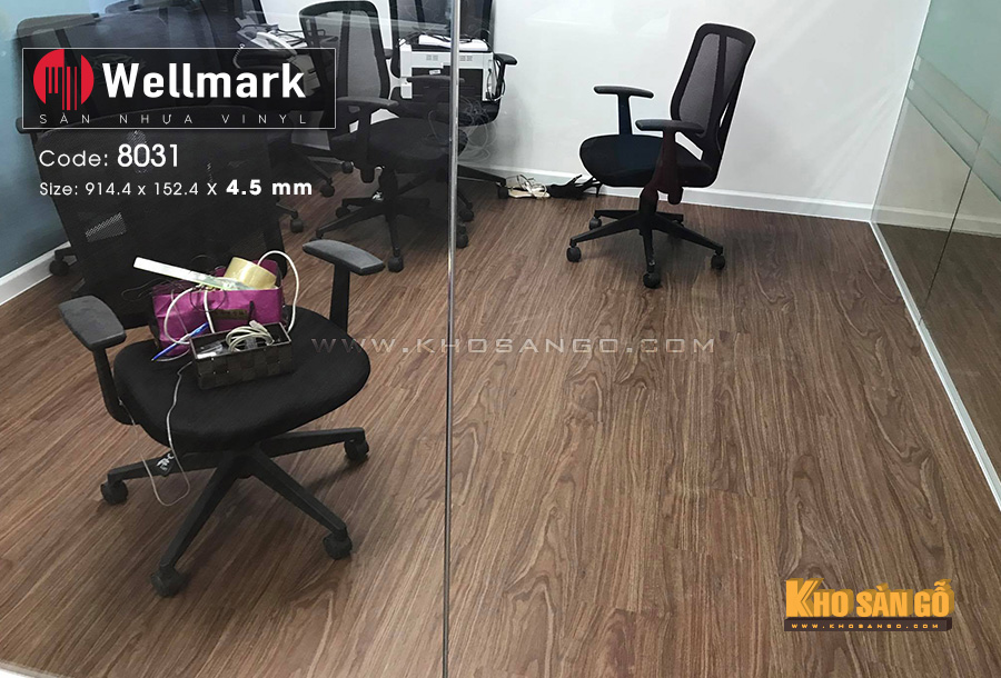 Sàn nhựa hèm khóa wellmark 8031 Sàn nhựa hèm khóa wellmark 8031
