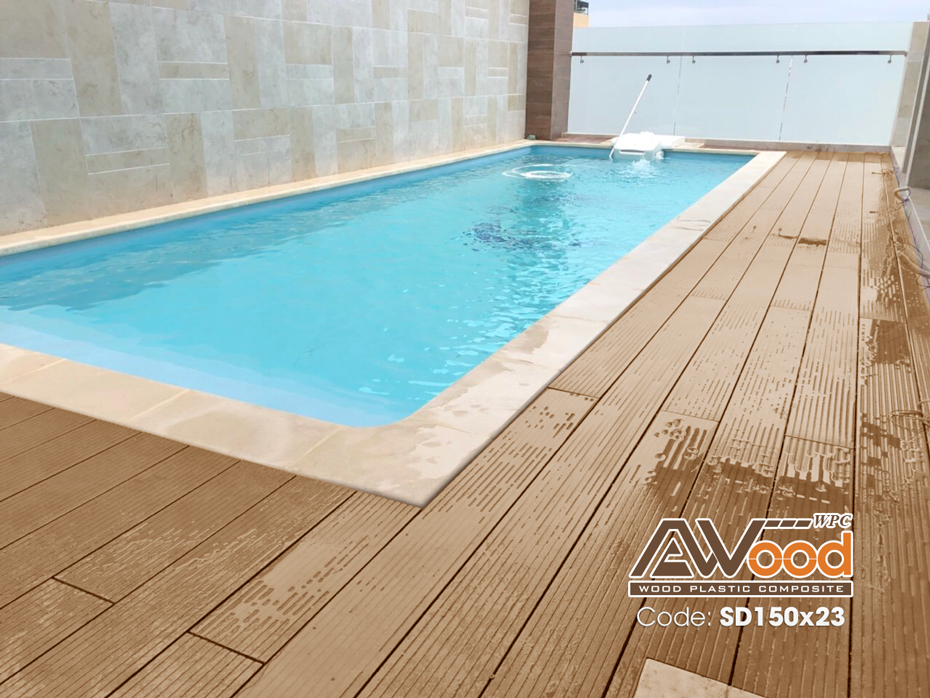 Sàn gỗ AWood SD150x23 Wood