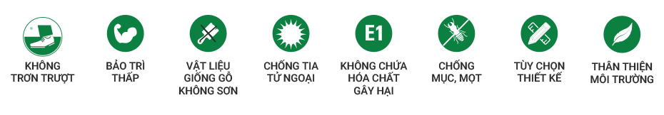 chức năng gỗ nhựa awood