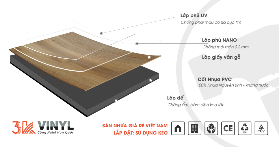 sàn nhựa 3K vinyl