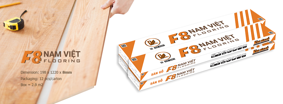 bao bì sàn gỗ công nghiệp Nam Việt F8 bao bì sàn gỗ công nghiệp Nam Việt F8
